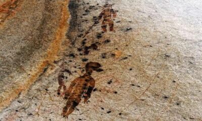 10.000 ετών ζωγραφιές σε σπήλαια στην Ινδία απεικονίζουν εξωγήϊνους και ufo