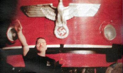 Ο αστυνομικός διοικητής Ύδρας χαιρετά ναζιστικά-Φώτο ντοκουμέντο