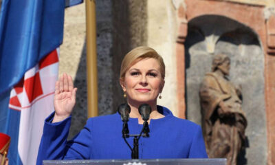 Κροατία: Ορκίστηκε η πρώτη γυναίκα πρόεδρος