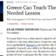 FORBES:«Η Ελλάδα μπορεί να δώσει στον κόσμο ένα (απαραίτητο) μάθημα»