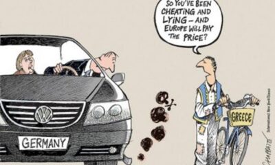 NYT: Το σκίτσο που ξεφτιλίζει τη Γερμανία, για το σκάνδαλο της Volkswagen