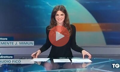 Η 38χρονη Ιταλίδα παρουσιάστρια ειδήσεων, Κοστάνζα Καλαμπρέζε