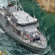 Τουρκικό πολεμικό πλοίο πέρασε από τον Ισθμό της Κορίνθου