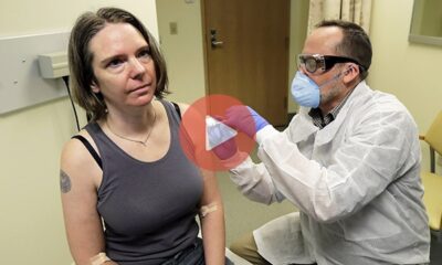 Δείτε στο βίντεο που ακολουθεί την δοκιμή του πρώτου πειραματικού εμβολίου για τον κορωνοϊό | Διεθνείς Ειδήσεις