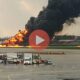 Η Επιτροπή σε δήλωση της επεσήμανε ότι η έρευνα κατέληξε στο συμπέρασμα ότι η καταστροφή και η φωτιά στο αεροσκάφος ήταν αποτέλεσμα των λανθασμένων χειρισμών του πιλότου | Μόσχα Ειδήσεις