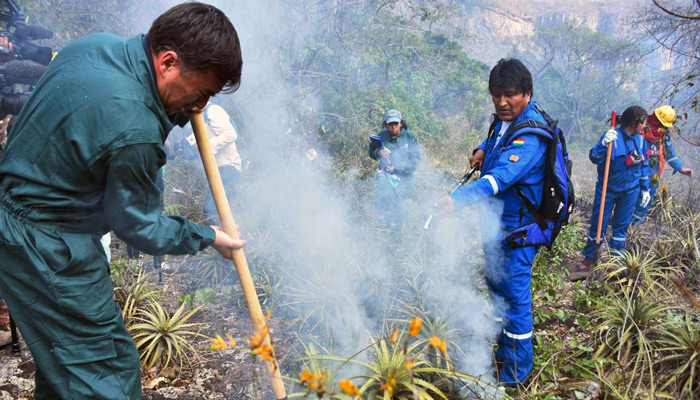 Από τον Ιανουάριο ως τα τέλη Σεπτεμβρίου, οι πυρκαγιές στη Βολιβία κατέστρεψαν 23 εκατομμύρια στρέμματα δασικών εκτάσεων
