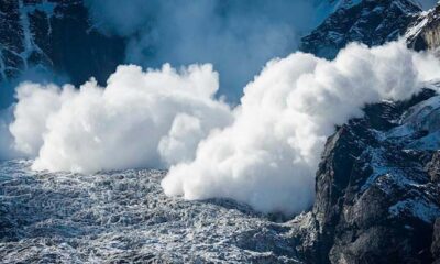 Μία ομάδα σκιέρ βιντεοσκόπησε μία τεράστια χιονοστιβάδα σε βουνό της Γιούτα, με τις εικόνες να κόβουν την ανάσα