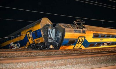 Ολλανδία: Εκτροχιασμός τρένου με ένα νεκρό και 30 τραυματίες